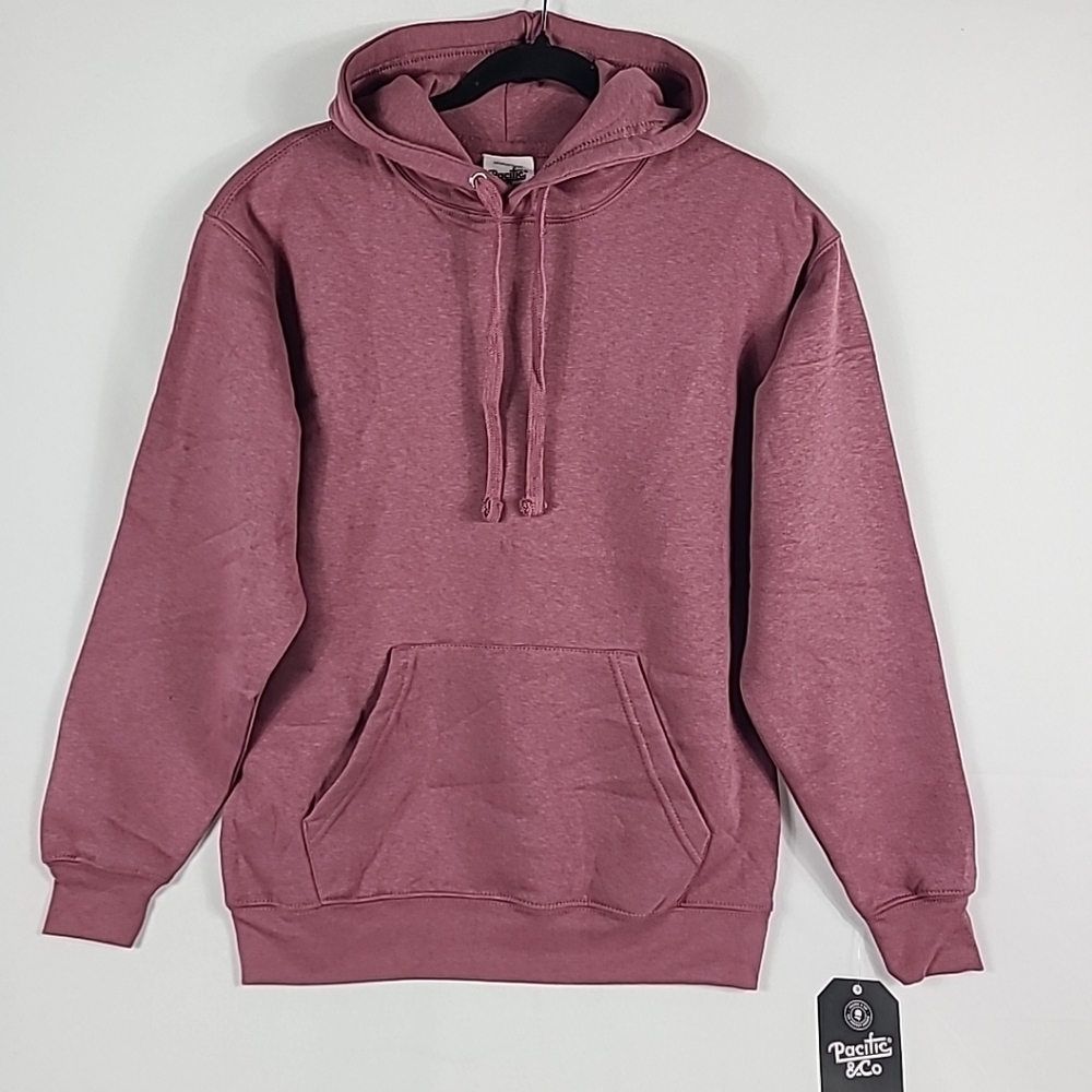 NEW Pacific & Co. Women's SOFT Pullover Hoodie In Rosewood Pink Sz XL MSRP $50